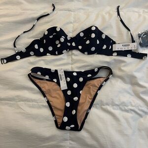 J. Crew two piece swimsuit
